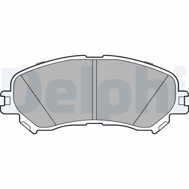 Brake Pad Set, disc brake DELPHI LP3275