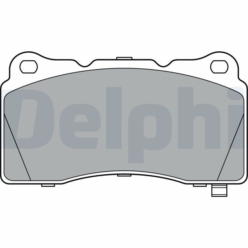 Brake Pad Set, disc brake DELPHI LP3362