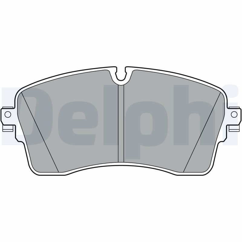 Brake Pad Set, disc brake DELPHI LP3395