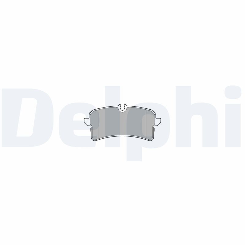 Brake Pad Set, disc brake DELPHI LP3577