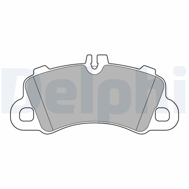 Brake Pad Set, disc brake DELPHI LP3639