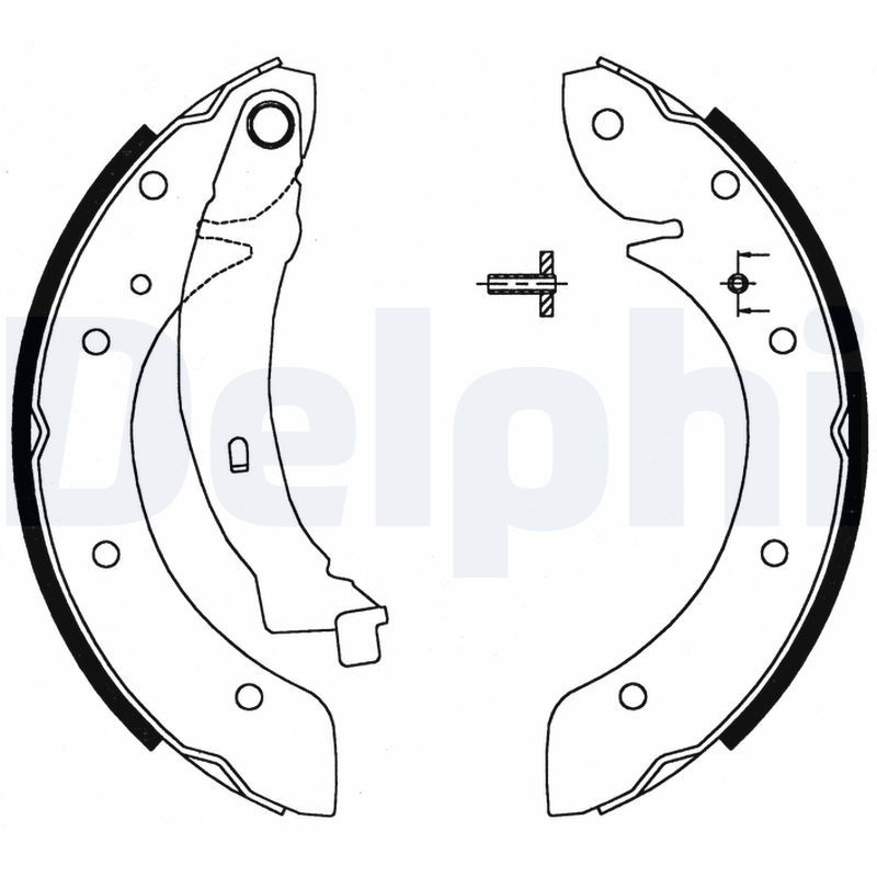 Brake Shoe Set DELPHI LS1716