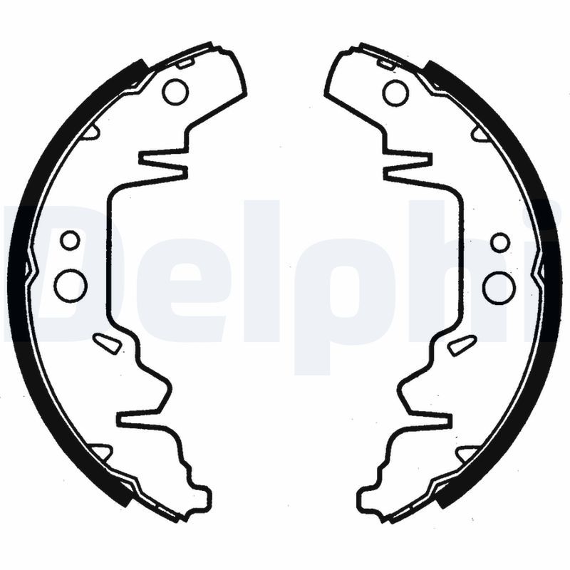 Brake Shoe Set DELPHI LS1814