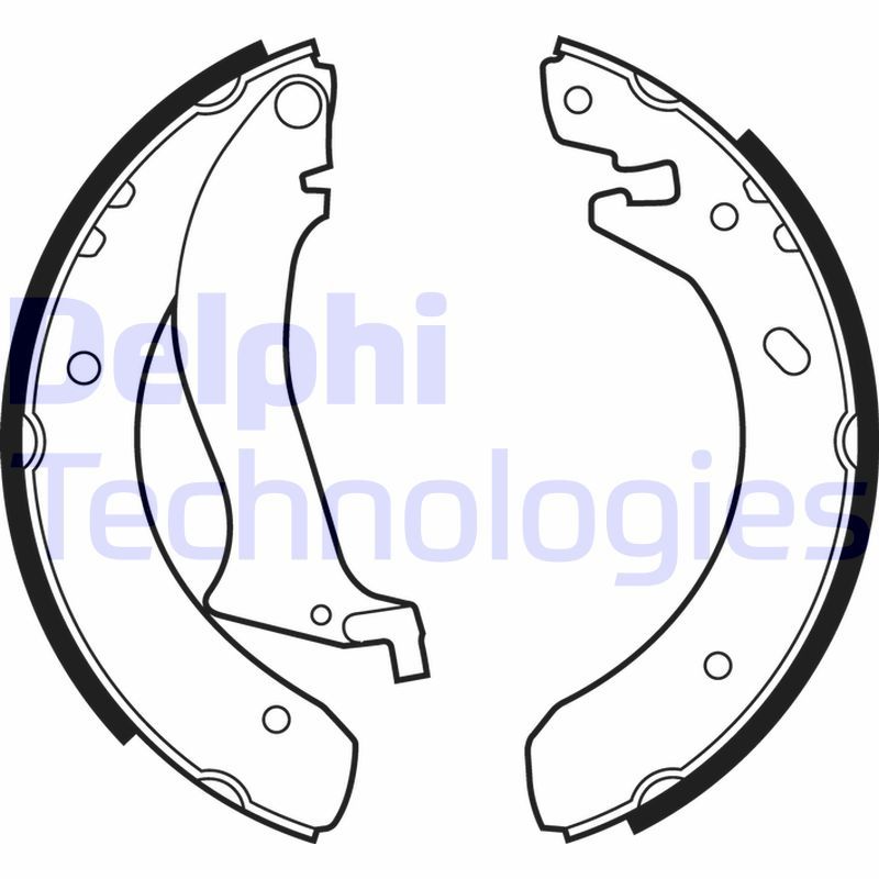 Brake Shoe Set DELPHI LS1870