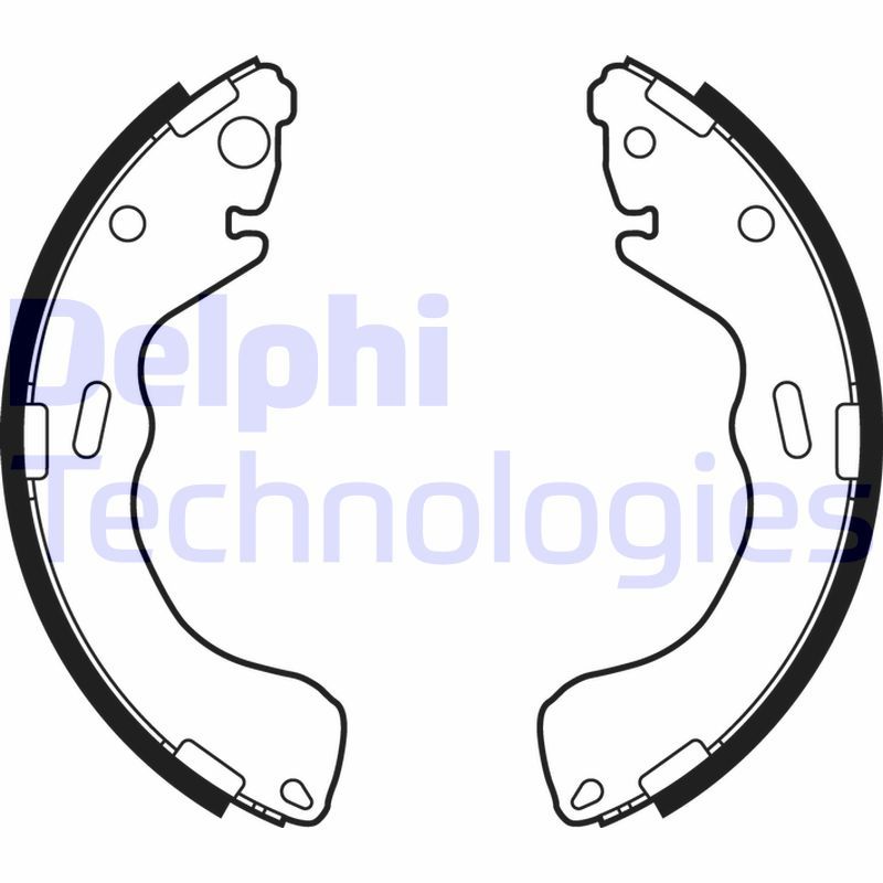 Brake Shoe Set DELPHI LS1879