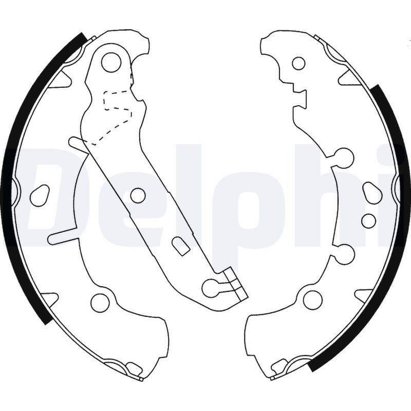 Brake Shoe Set DELPHI LS1912