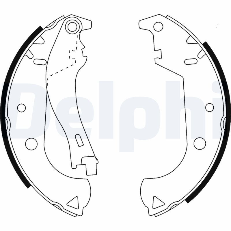 Brake Shoe Set DELPHI LS1916