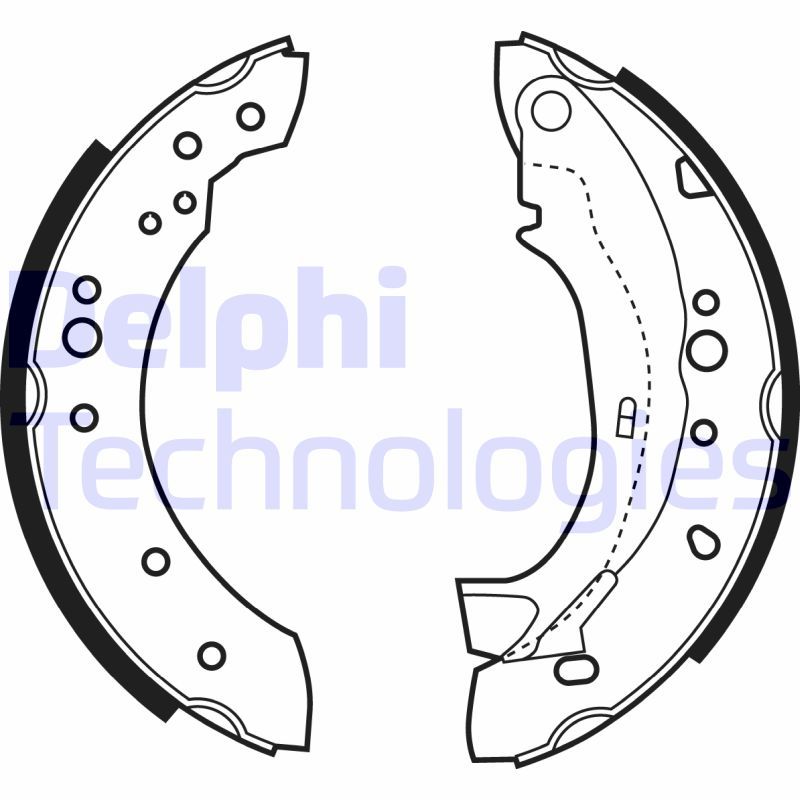 Brake Shoe Set DELPHI LS1921