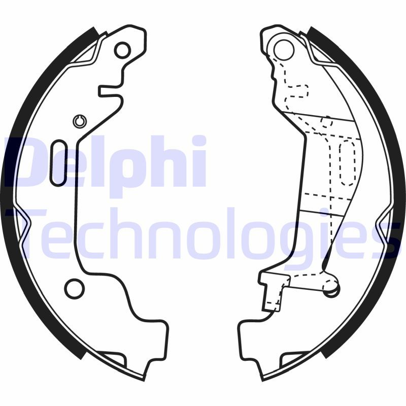 Brake Shoe Set DELPHI LS1927