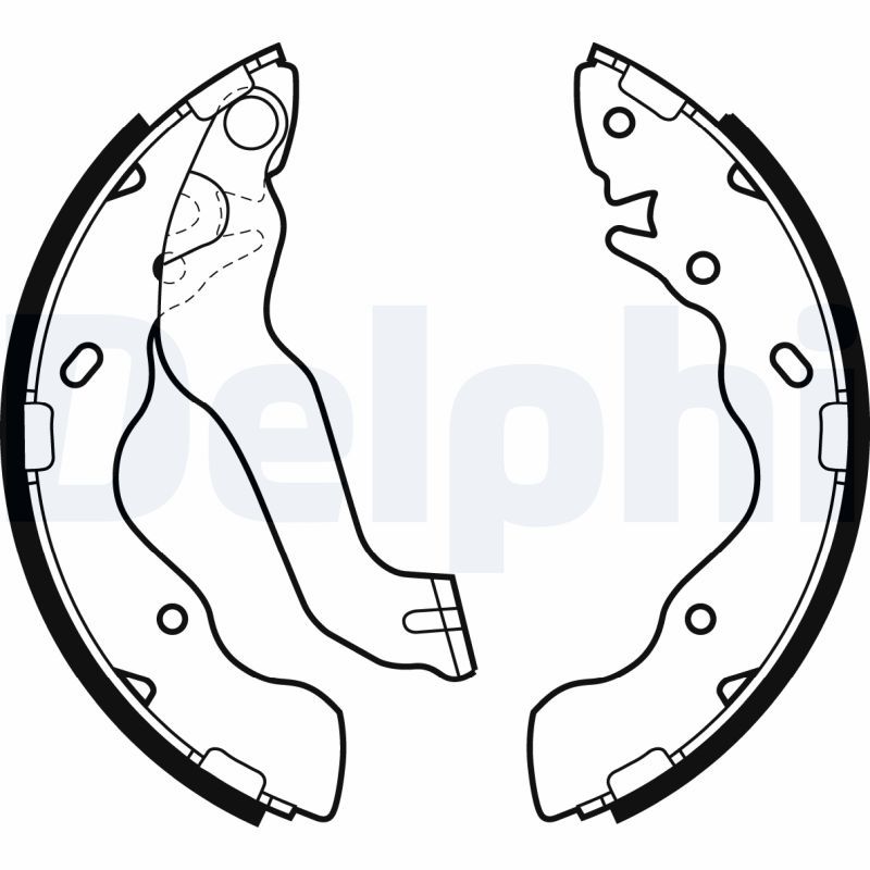 Brake Shoe Set DELPHI LS1953