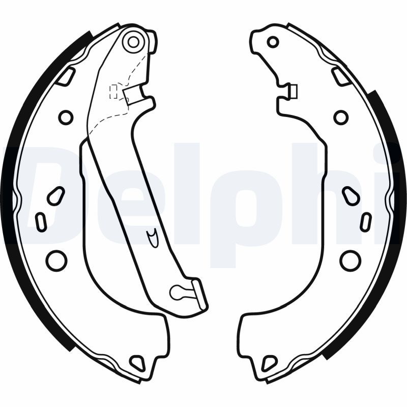 Brake Shoe Set DELPHI LS1983