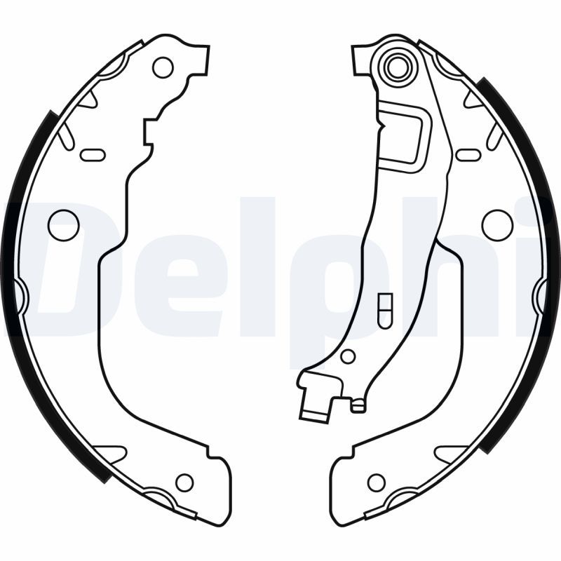 Brake Shoe Set DELPHI LS2000