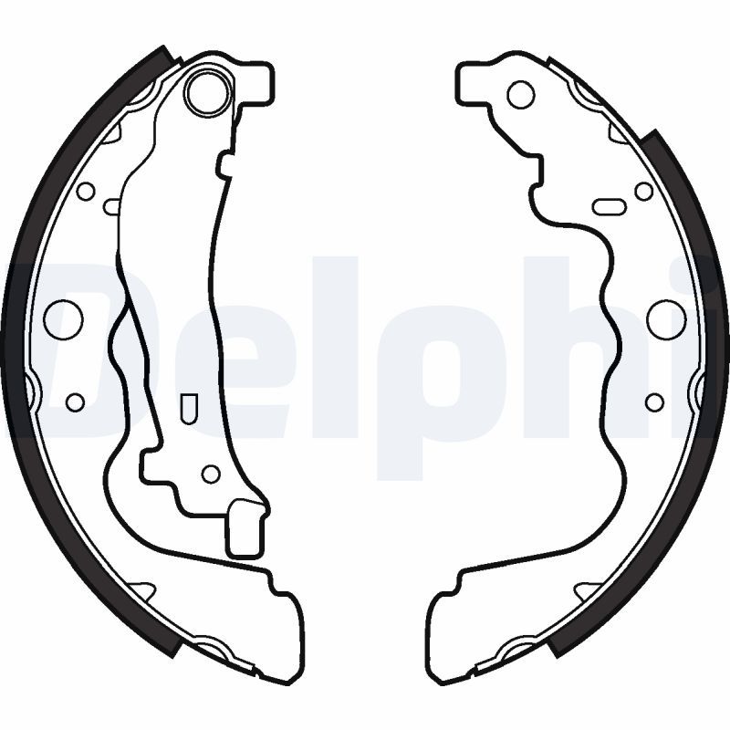 Brake Shoe Set DELPHI LS2022