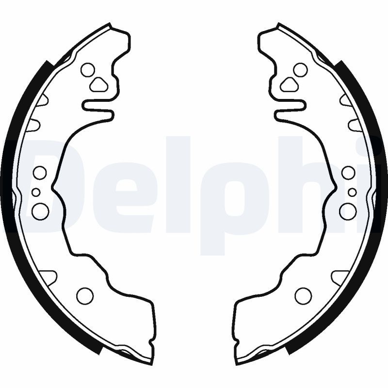 Brake Shoe Set DELPHI LS2023