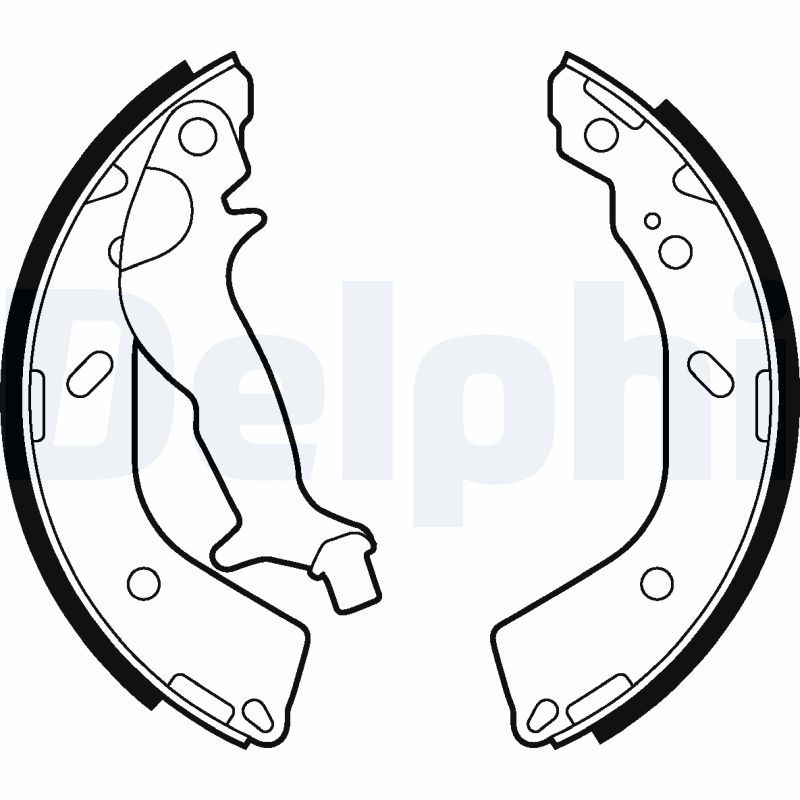 Brake Shoe Set DELPHI LS2027