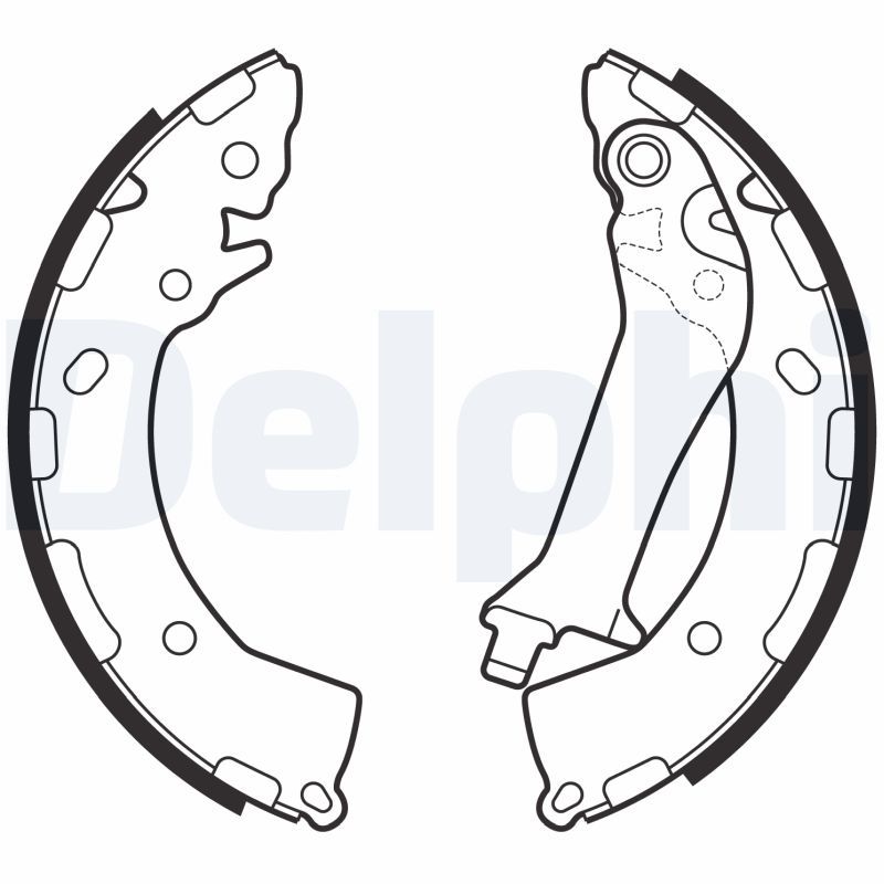 Brake Shoe Set DELPHI LS2150