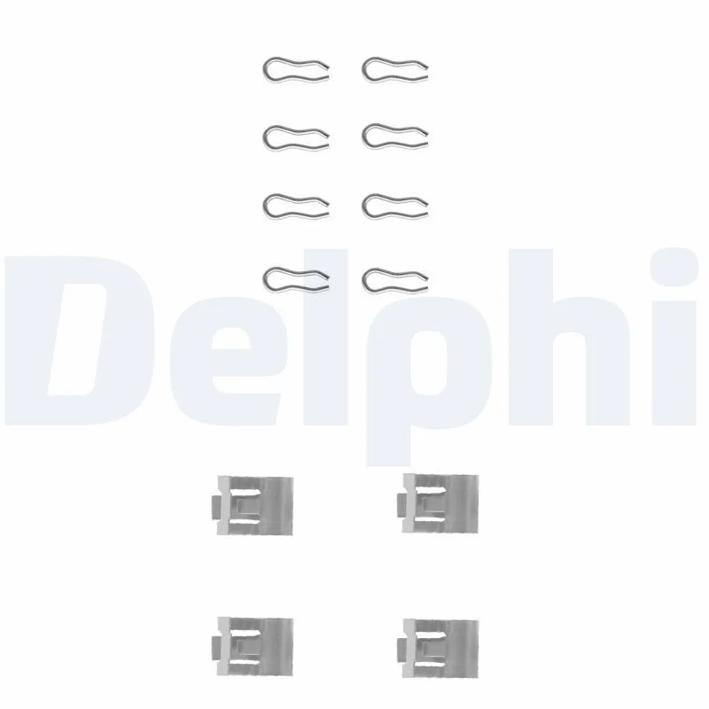 Комплект приладдя, накладка дискового гальма DELPHI LX0075
