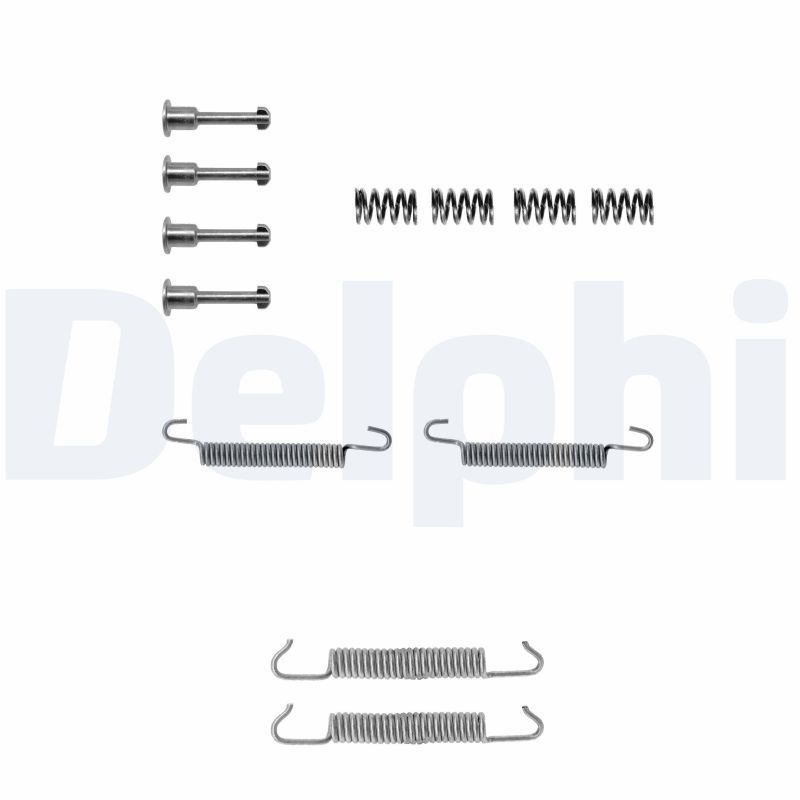 Accessory Kit, parking brake shoes DELPHI LY1042