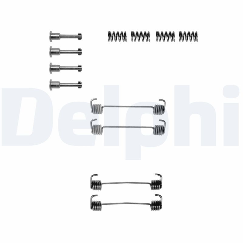 Accessory Kit, parking brake shoes DELPHI LY1163