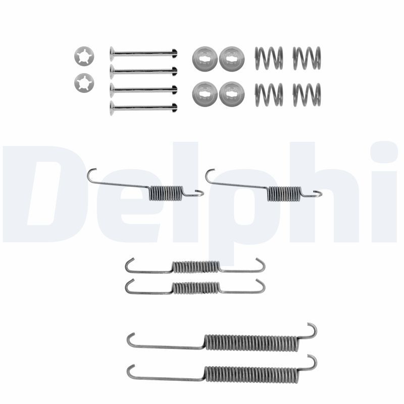 Kit d'accessoires, garnitures de frein DELPHI LY1229