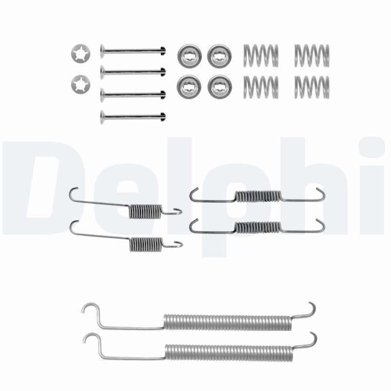 Accessory Kit, brake shoes DELPHI LY1231