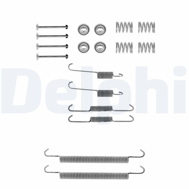 Accessory Kit, brake shoes DELPHI LY1232