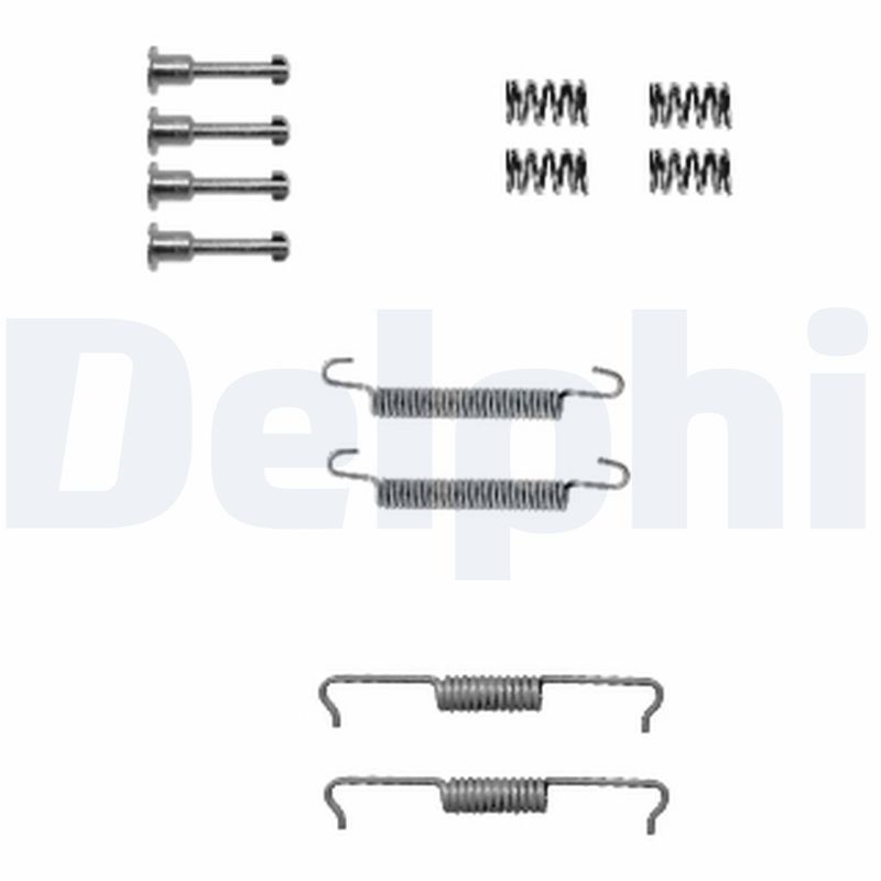 Accessory Kit, parking brake shoes DELPHI LY1330