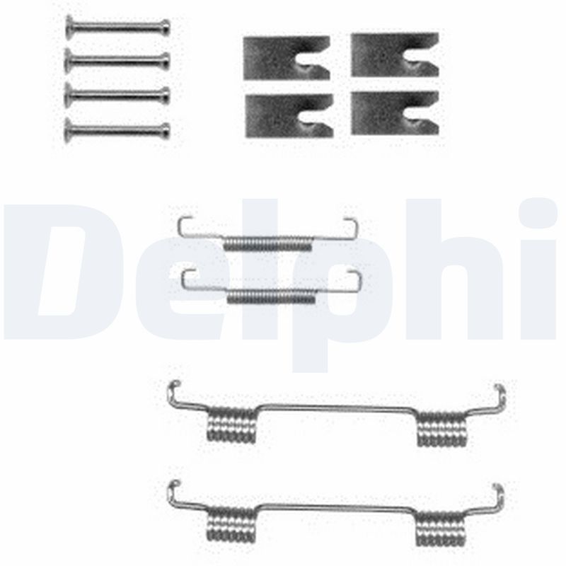 Accessory Kit, parking brake shoes DELPHI LY1366