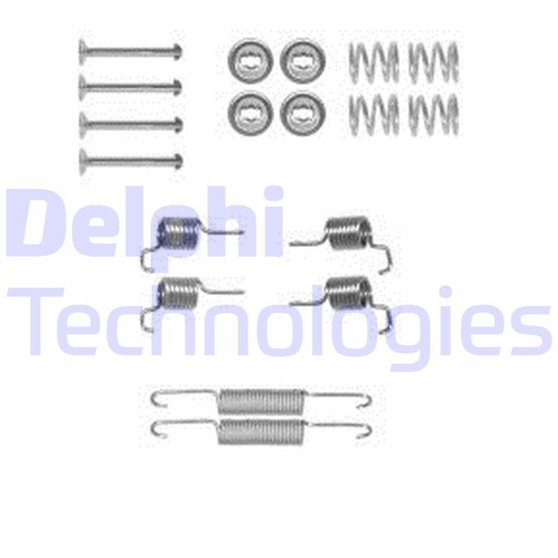 Accessory Kit, parking brake shoes DELPHI LY1372