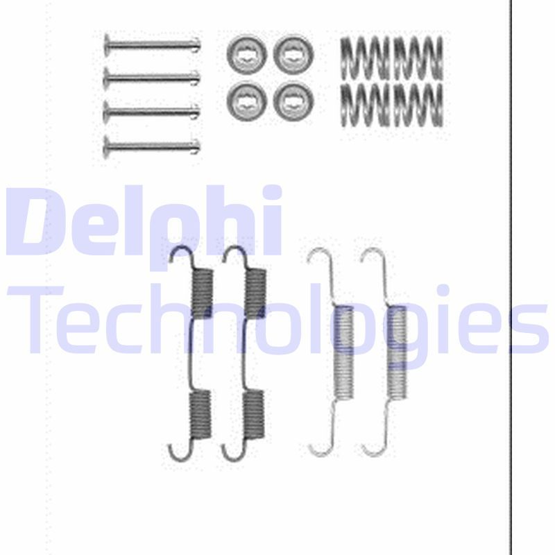 Accessory Kit, parking brake shoes DELPHI LY1385