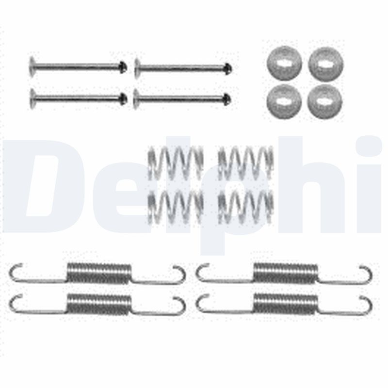 Accessory Kit, parking brake shoes DELPHI LY1397