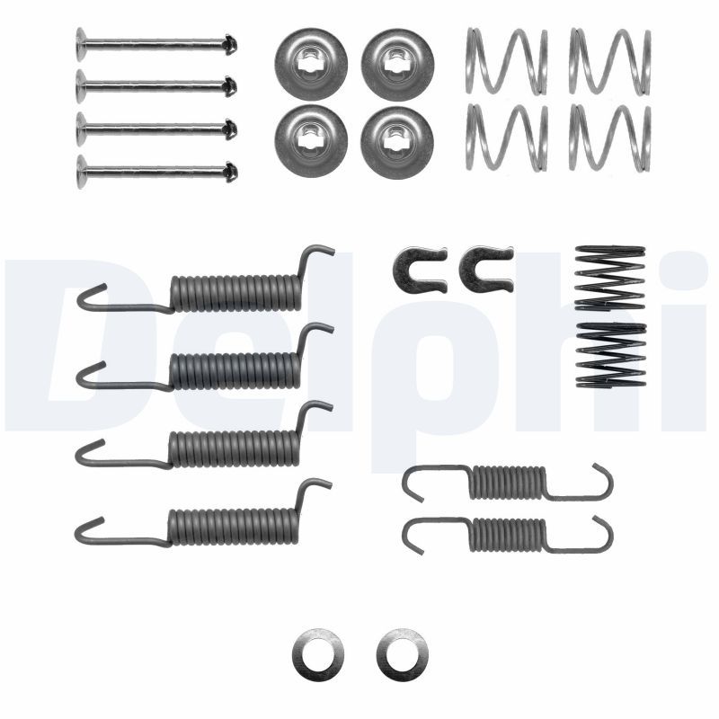 Set pribora, parkirne kočione papučice DELPHI LY1406