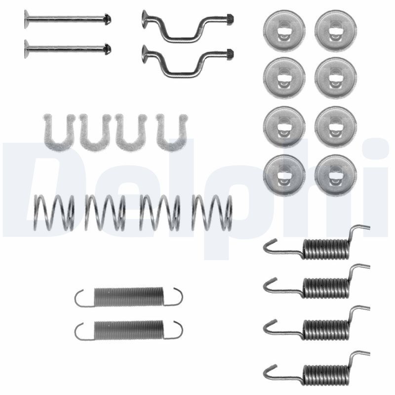 Комплект приладдя, колодка стоянкового гальма DELPHI LY1408