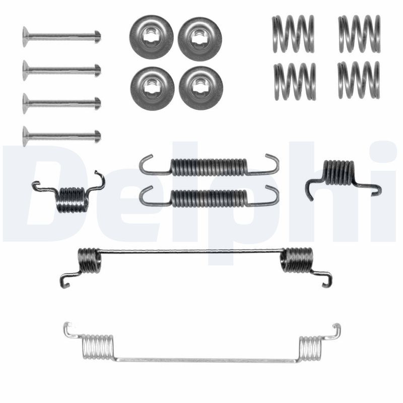 Accessory Kit, brake shoes DELPHI LY1437