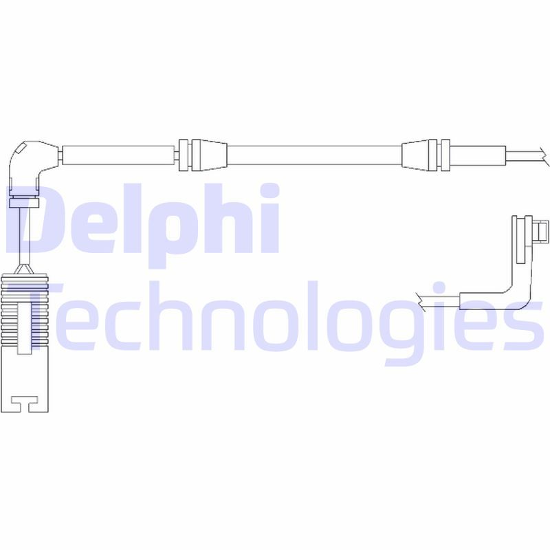 Конт. попер. сигналу, знос гальм. накл. DELPHI LZ0171