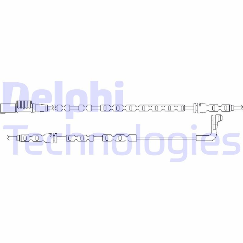 Warning Contact, brake pad wear DELPHI LZ0221