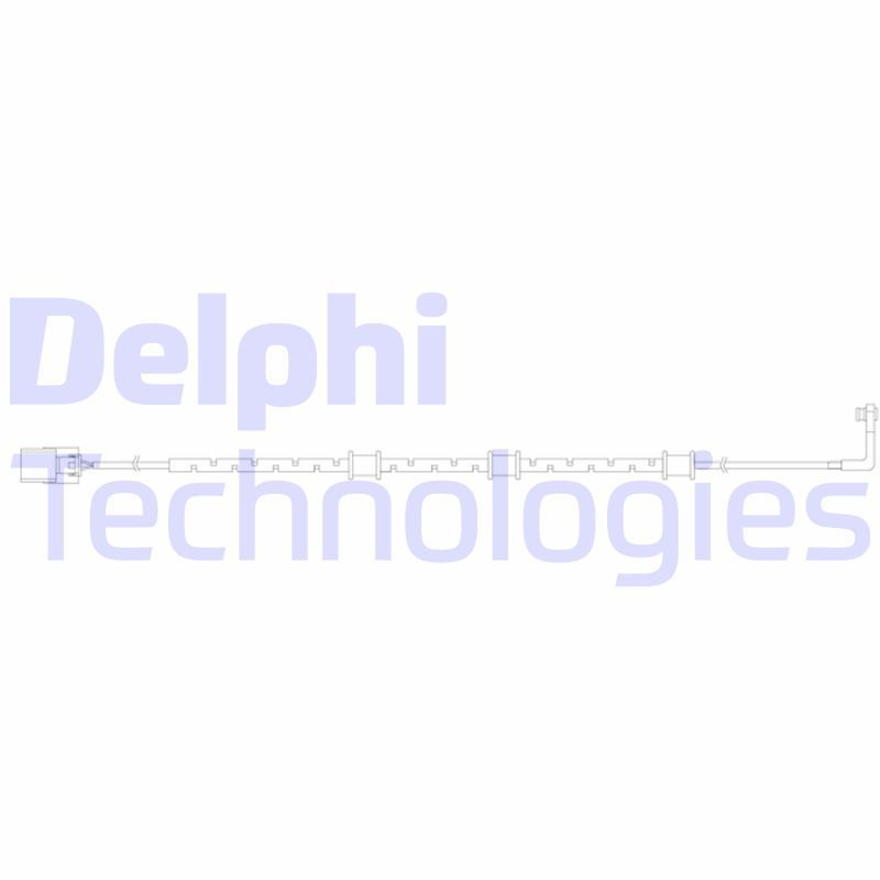 Warning Contact, brake pad wear DELPHI LZ0251