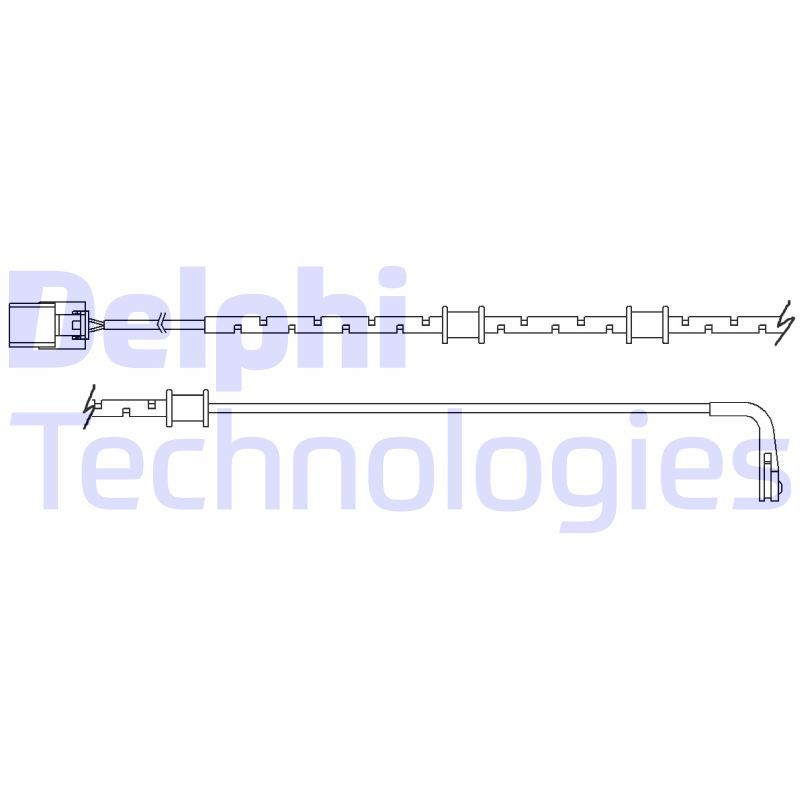 Warning Contact, brake pad wear DELPHI LZ0282