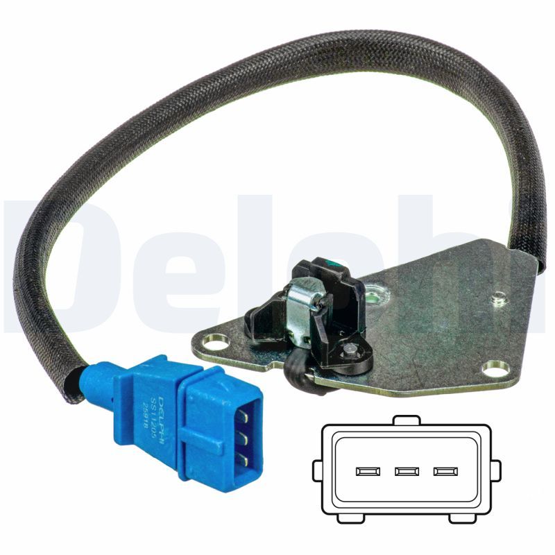 Sensor, camshaft position DELPHI SS11205