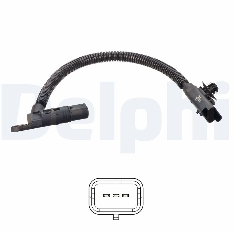 Sensor, camshaft position DELPHI SS12293-12B1