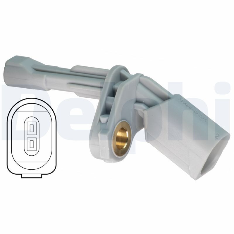 Sensor, wheel speed DELPHI SS20571