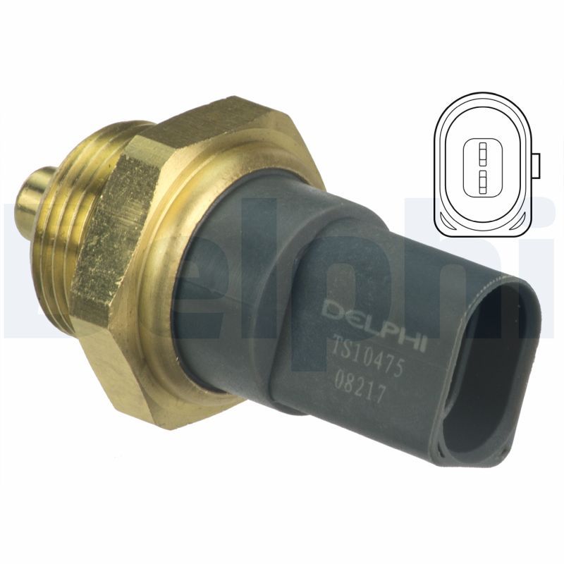 Sensor, coolant temperature DELPHI TS10475