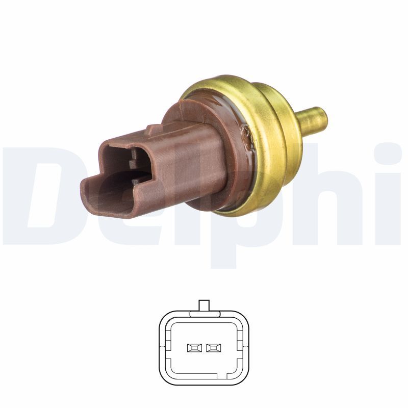 Sensor, coolant temperature DELPHI TS10477