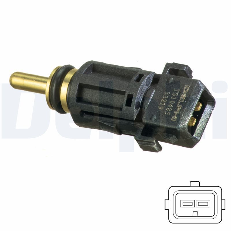 Sensor, coolant temperature DELPHI TS10485