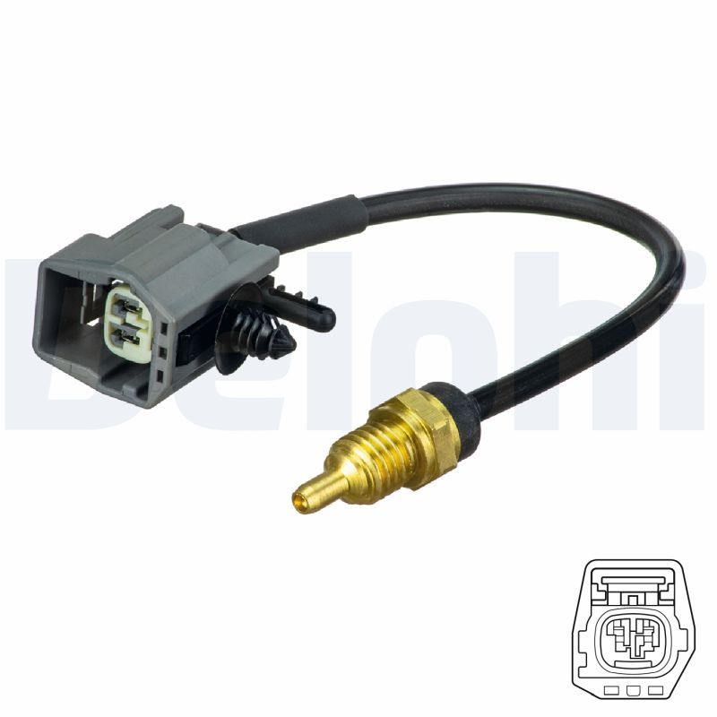 Sensor, coolant temperature DELPHI TS10492