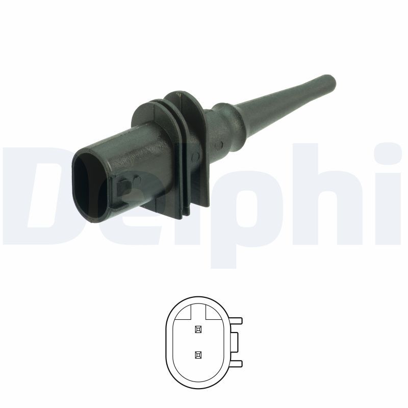 Sensor, exterior temperature DELPHI TS10533