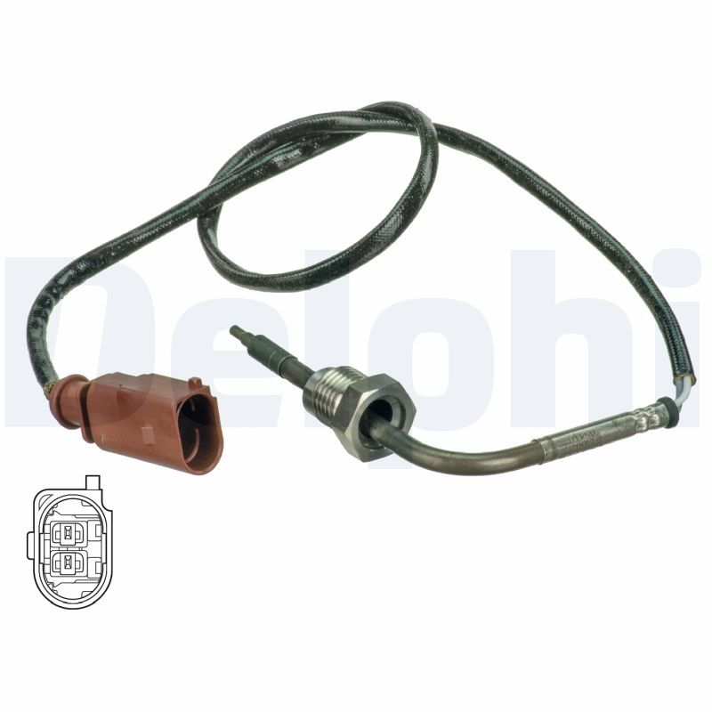 Sensor, exhaust gas temperature DELPHI TS30076