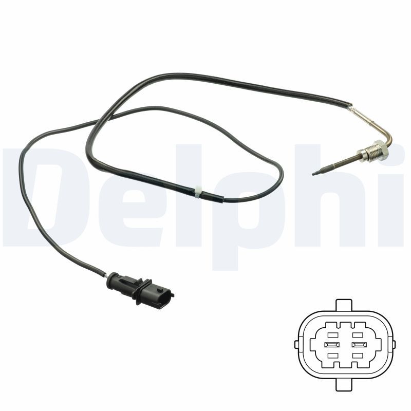 Sensor, exhaust gas temperature DELPHI TS30190