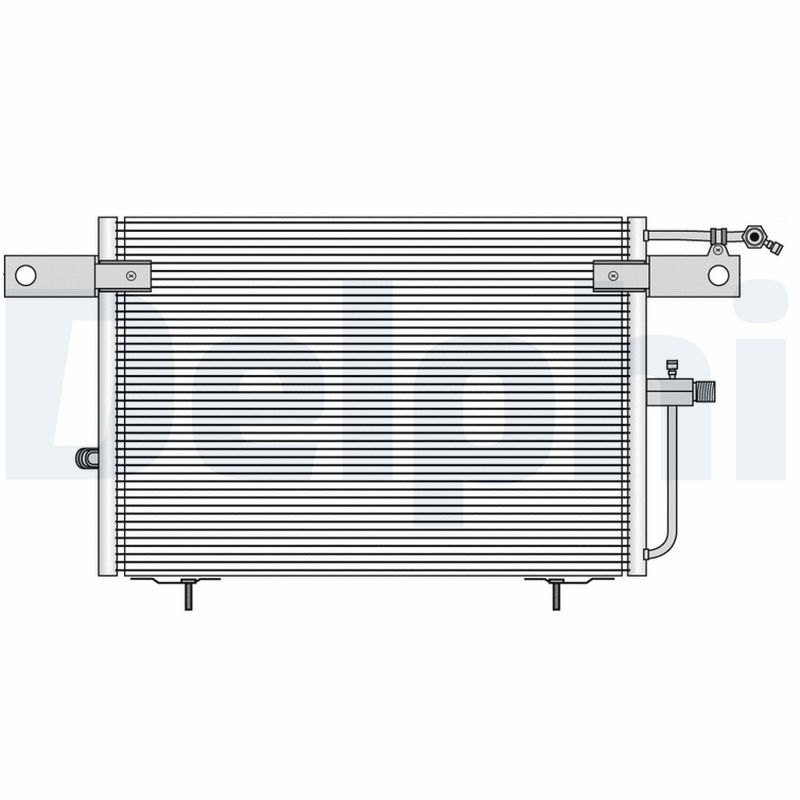 Condenser, air conditioning DELPHI TSP0225083