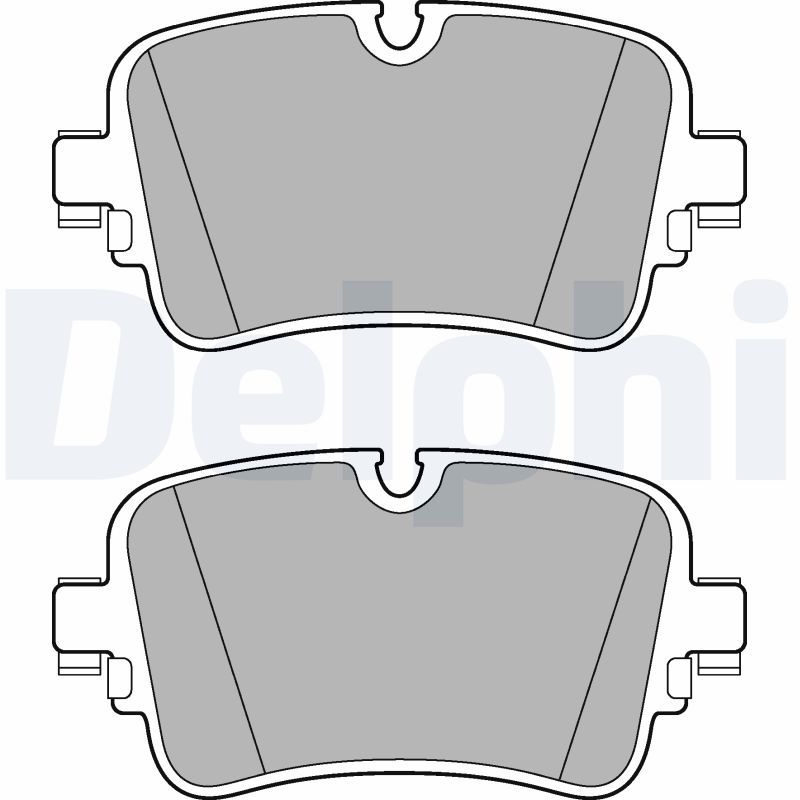 Brake Pad Set, disc brake DELPHI LP3274